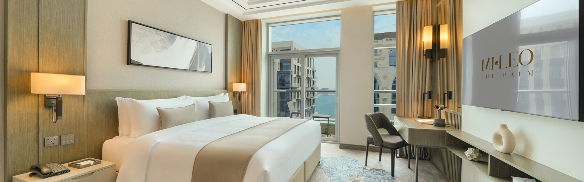 Deluxe Room Studio with Balcony – Sea View