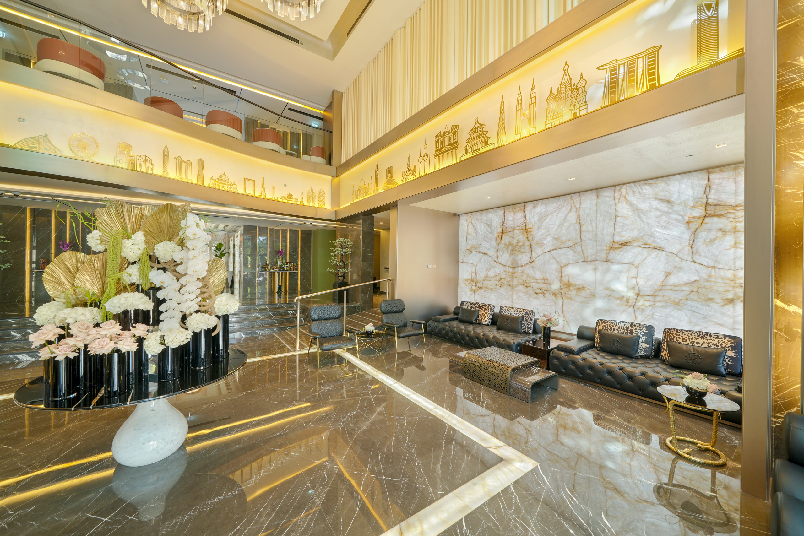 Mileo The Palm Hotel Reception Area