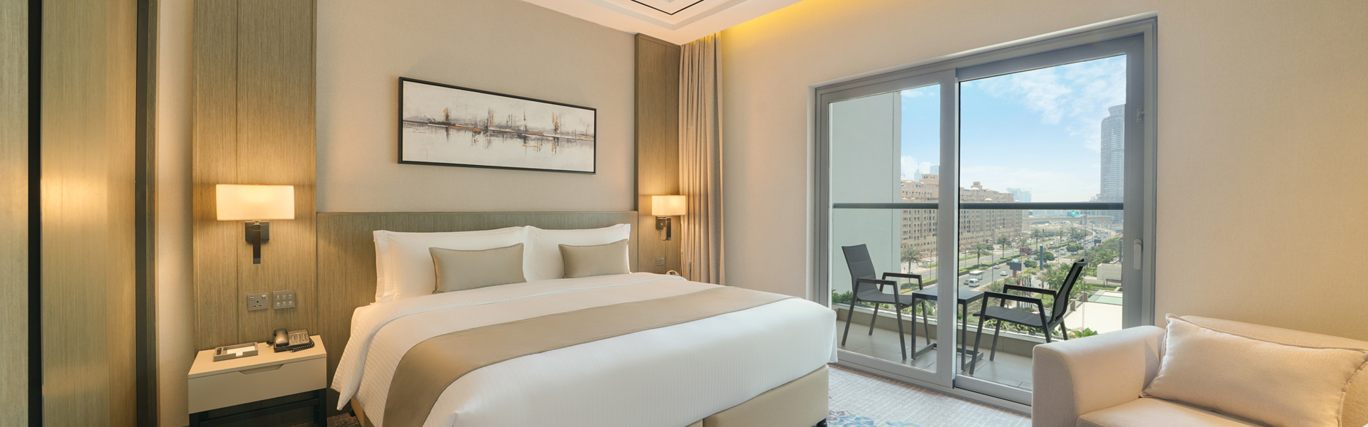 One-Bedroom Apartment Suite with Balcony – City View